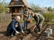 Квітень — саме час саджати картоплю