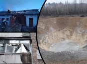 Последствия ракетного удара по Украине