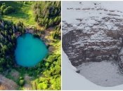 На месте озера "Морской глаз" в Мэрий Эл теперь огромная яма