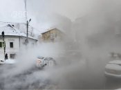 В Нижнем Новгороде улицы залило кипятком