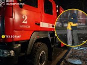 Авто ГСЧС, люди на одной из пострадавших локаций