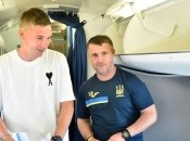 Сборная Украины прилетела в Германию