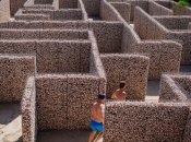 Лабиринт из ракушек в Одесской области