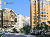 Старый дом и новостройка