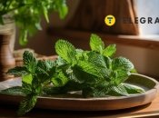 Веточки и листья мяты