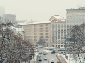 Киев после снегопада