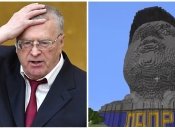 У грі Minecraft створили 200-метровий пам’ятник жириновському