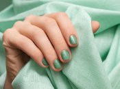 идеи для зеленого маникюра