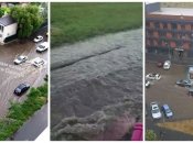 В Одесі через зливу затопило дороги