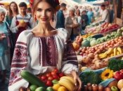 Українка на ринку