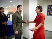 Прицкер и Зеленский в Нью-Йорке