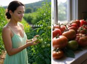 Созревание зеленых помидоров можно ускорить с помощью простого лайфхака