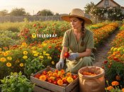 Чорнобривці — квіти, які можна використовувати в домашньому господарстві та кулінарії