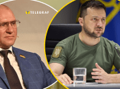 Євгеній Шевченко та Володимир Зеленський (зліва направо)