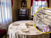 Столовая советского периода и столовое серебро