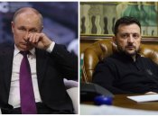 Владимир Путин и Владимир Зеленский