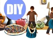 Как хранить Lego: коврик-мешок для Lego и других мелочей своими руками