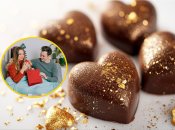 Жінка та чоловік, цукерки