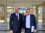 Николай Сольский (справа) и министр сельского хозяйства Молдовы Владимир Боля