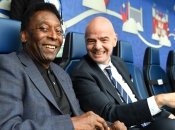 Пеле и Джанни Инфантино