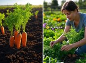 Морковь можно посеять в июле и собрать щедрый урожай осенью