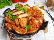 Кабачки в сырном кляре