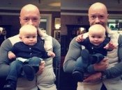 Федор Бондарчук впервые показал свою внучку (ФОТО)