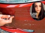 Несовершеннолетняя портит автомобили в Киеве