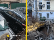 Аварія розкрила унікальні історичні мурування на Печерську