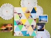 Как украсить обложку тетради своими руками: простой коллаж из фотографий