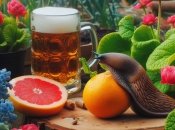 Цитрусовые вредителям не по душе, в отличие от пива