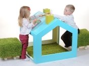 Игровой домик-парта для детей (ФОТО)