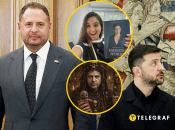 Андрей Ермак, Юлия Мендель, Владимир Зеленский