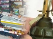 В магазине на Житомирщине мужчина взорвал гранату