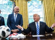 Дональд Трамп и Джанни Инфантино