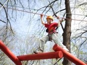 Детский Киев: веревочные парки-лазанки