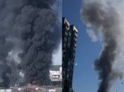 Пожар в Химках