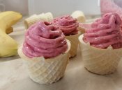 Рецепт мороженого из малины и банана