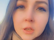 Скріншот з відео у Твіттері