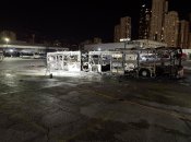 Один з підірваних пасажирських автобусів