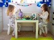 Идея для детской комнаты лего-фаната: стол для Лего своими руками