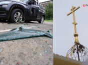 Від ударів постраждала місцева церква