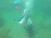 Прапор рф в день росії розмістили на дні Чорного моря