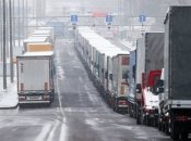 Рух фур на польсько-українському кордоні знову утруднений