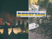 Зарево от пожара было видно в разных районах Энергодара