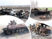 Оккупанты оставили немало металлолома украинцам