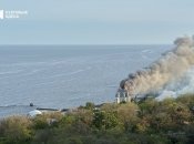 Пожар в здании дворца студентов ОНЮА