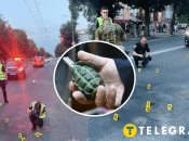 Взрыв гранаты в Луцке