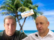 Олег Кулик и Антон Рудич (слева направо)