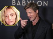 Бред Пітт і постраждала від шахраїв жінка